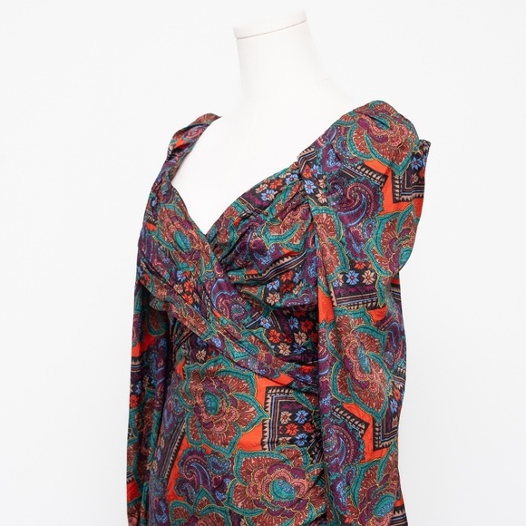 Veronica Beard Bellino Silk Blend Jacquard Mini Dress - Picture 11 of 15